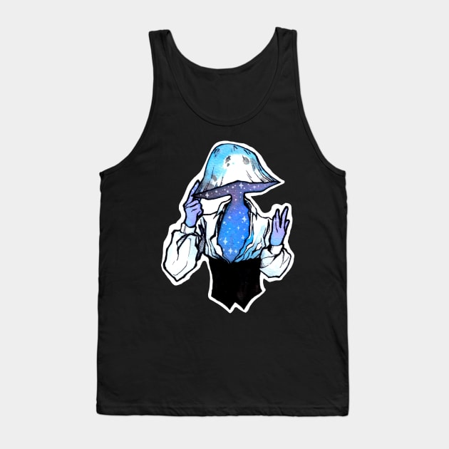 Mushroom Man Tank Top by Art by Amara